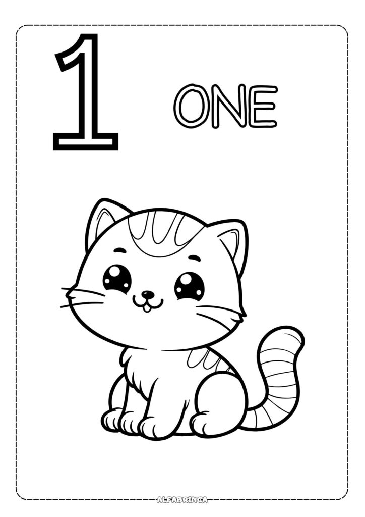 learning numbers - alfabrinca