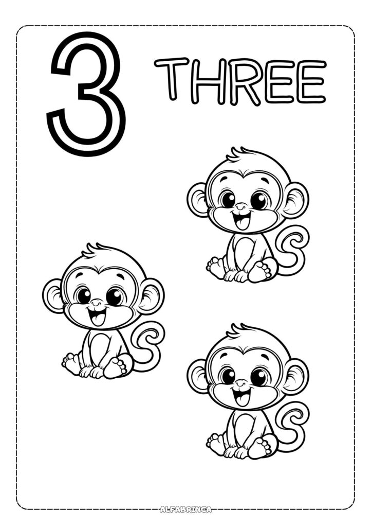 learning numbers - alfabrinca