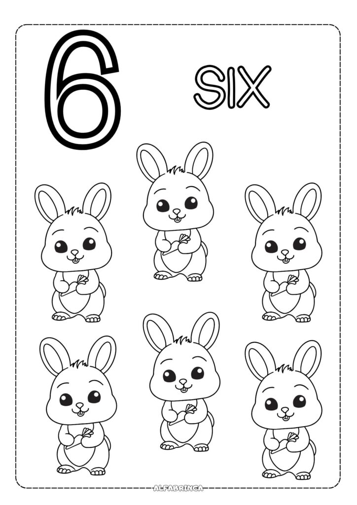 learning numbers - alfabrinca