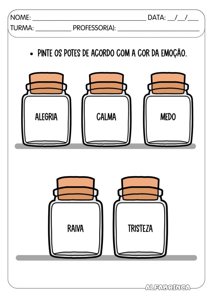 Sequência didática O Monstro das Cores