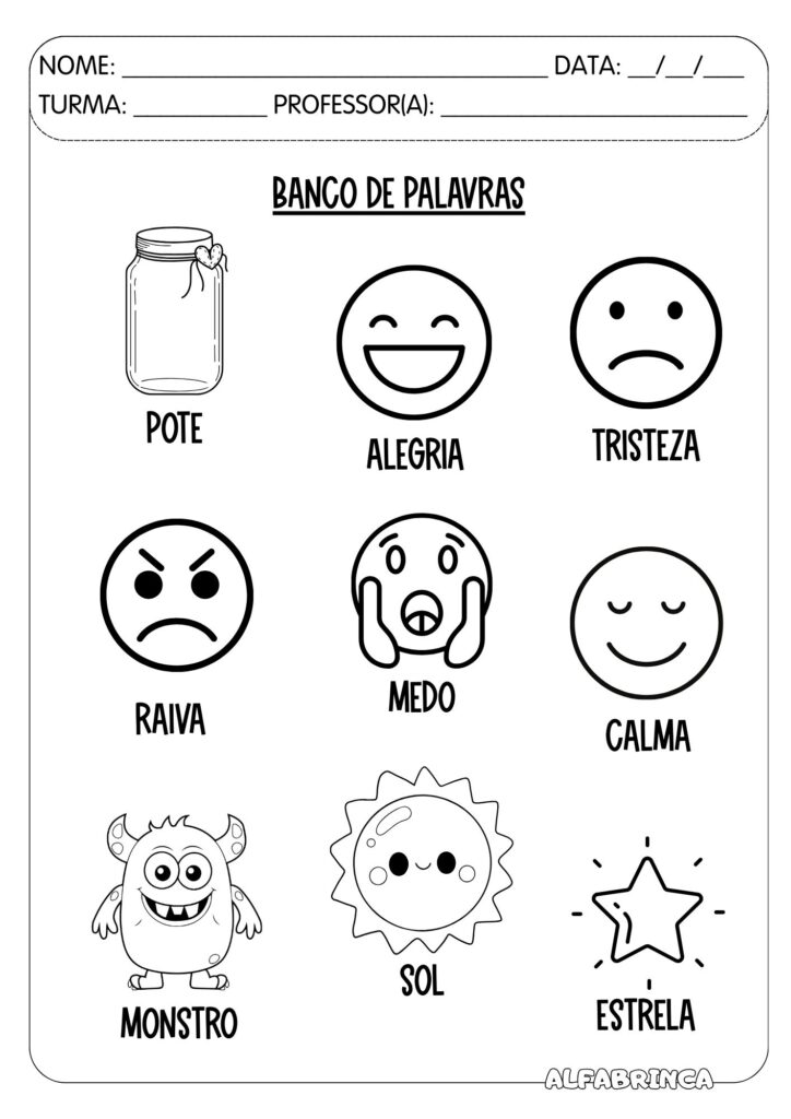 Sequência didática O Monstro das Cores