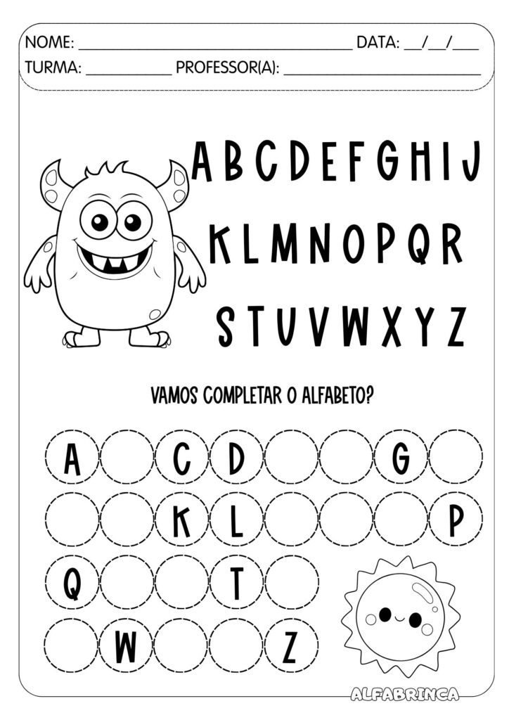 Sequência didática O Monstro das Cores