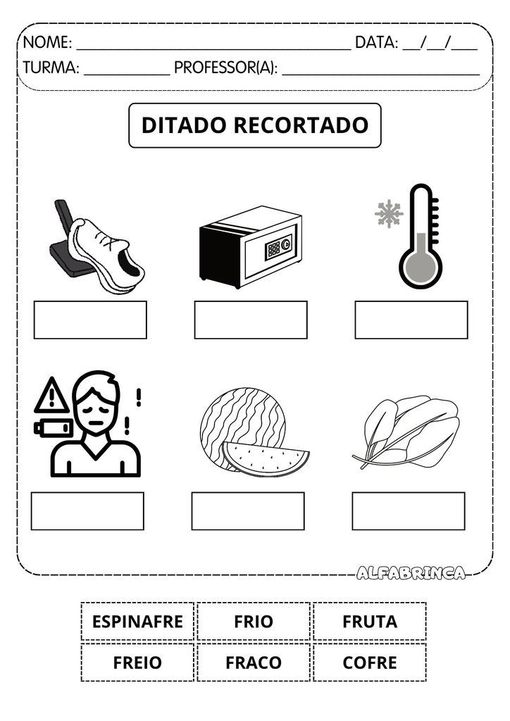 Atividades com FR para Alfabetização – FRA, FRE, FRI, FRO e FRU