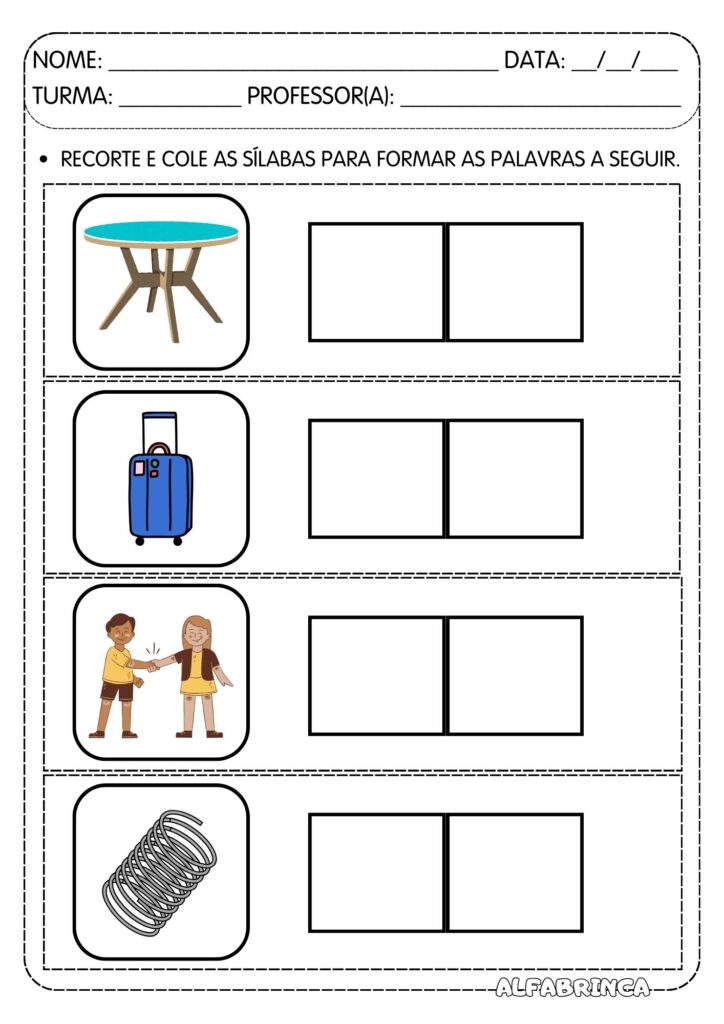 Atividades Ma Me Mi Mo Mu para imprimir