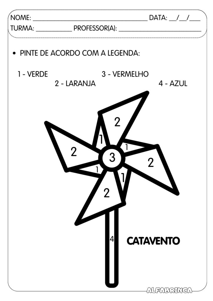 Dia das Crianças - Sequência didática para imprimir