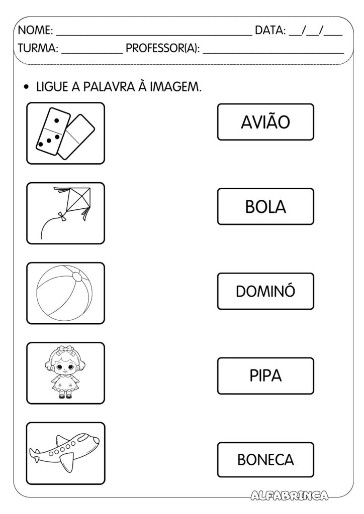 Dia das Crianças - Sequência didática para imprimir