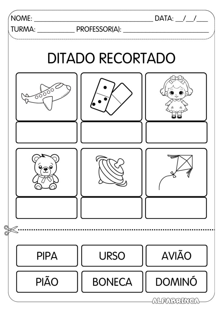 Dia das Crianças - Sequência didática para imprimir