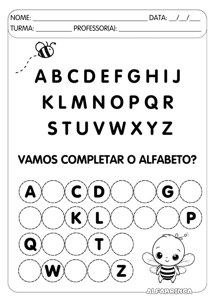 Dia das Crianças - Sequência didática para imprimir