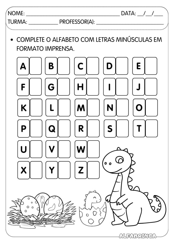 Dia das Crianças - Sequência didática para imprimir