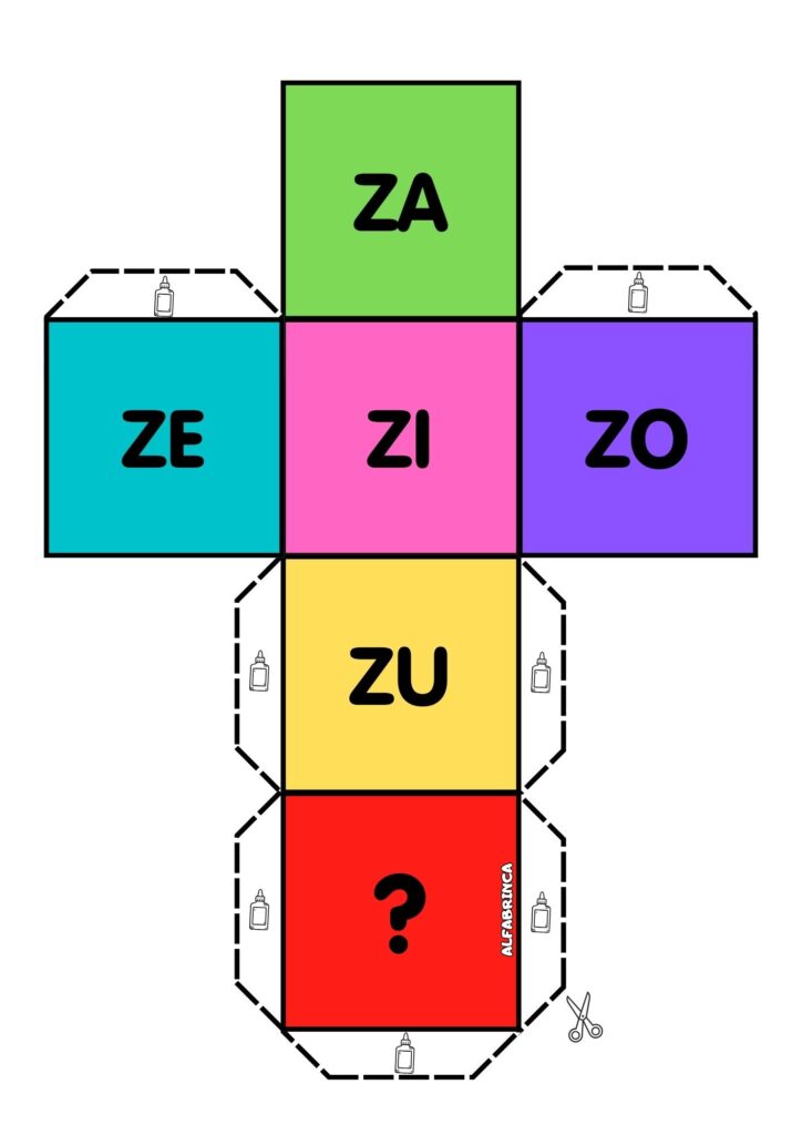 Atividades Za Ze Zi Zo Zu - Prontas para imprimir