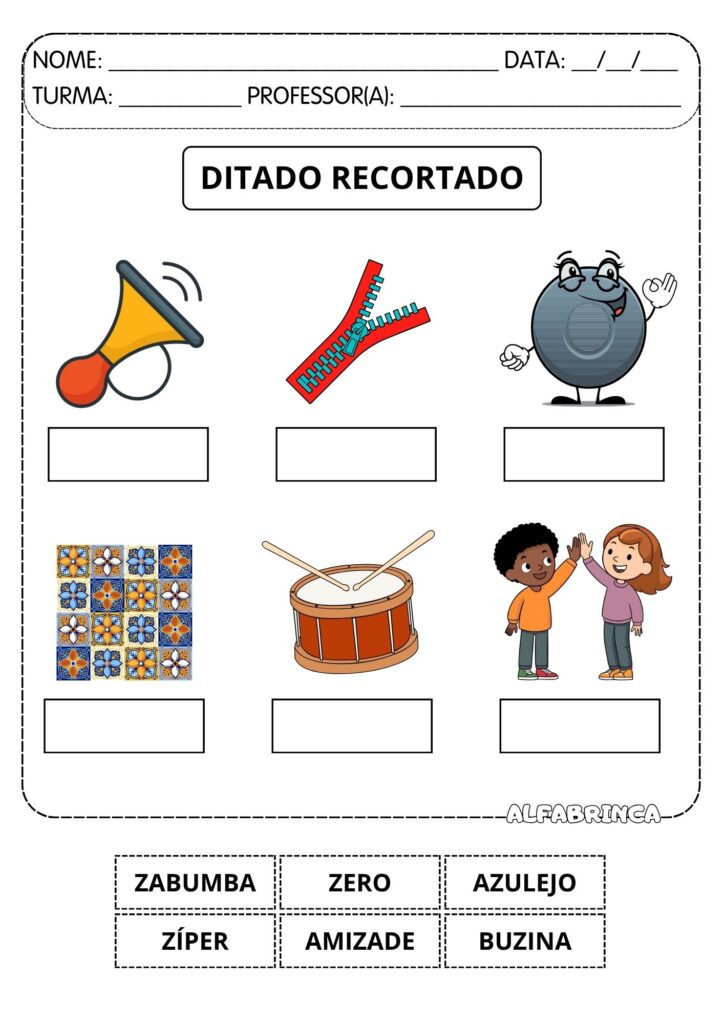 Atividades Za Ze Zi Zo Zu - Prontas para imprimir