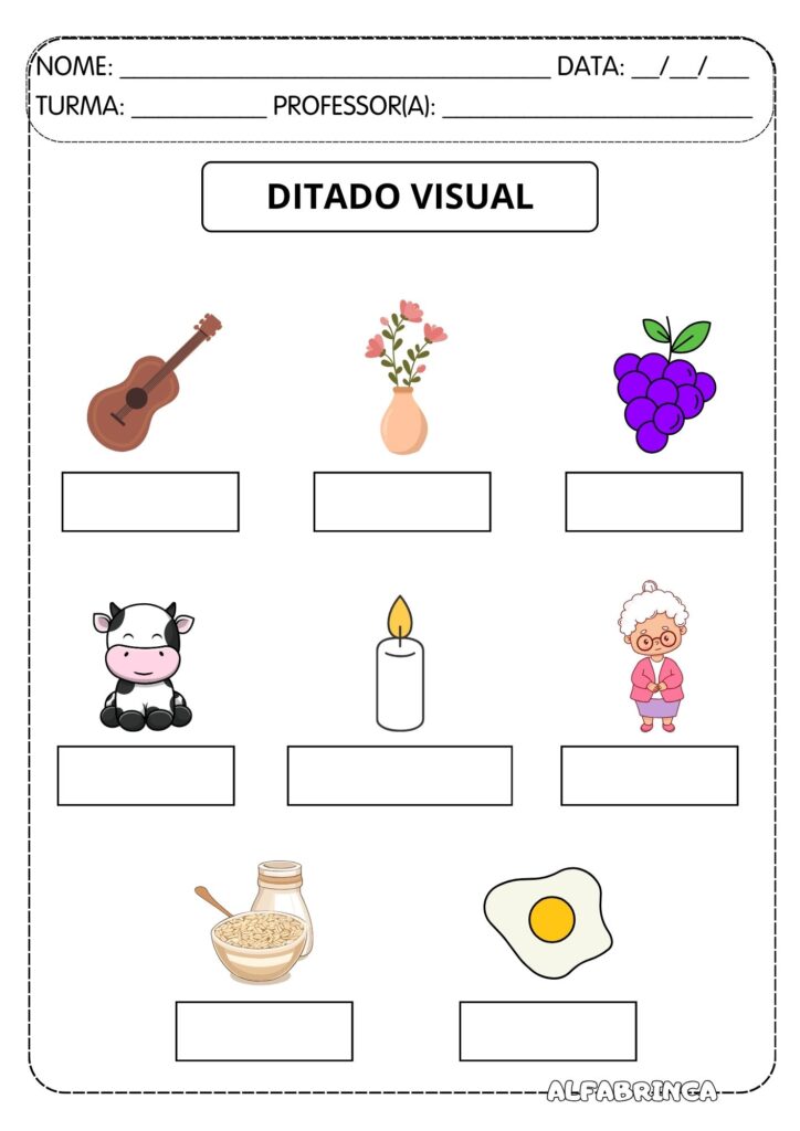 Família silábica V - Va Ve Vi Vo Vu - Atividades para imprimir