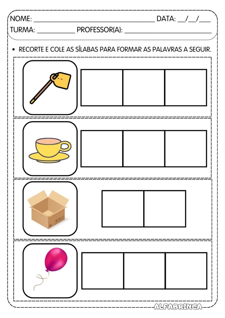 Família silábica X - Xa Xe Xi Xo Xu - Atividades para imprimir