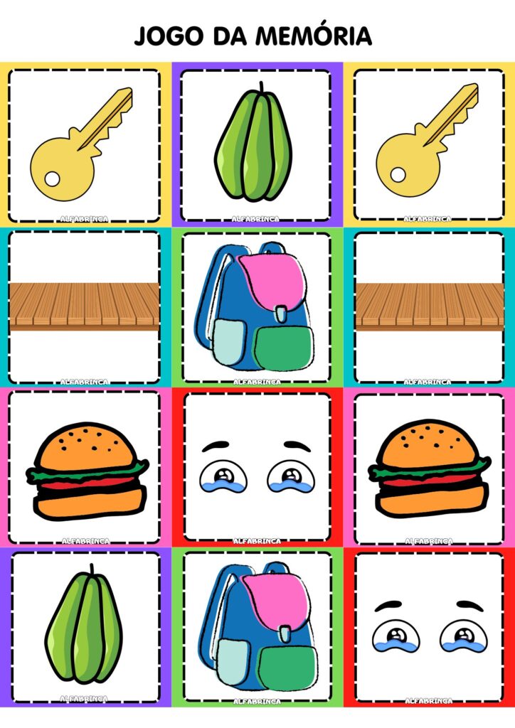 Recurso pedagógico - CH - Cartaz, fichas, atividades e jogo da memória para imprimir