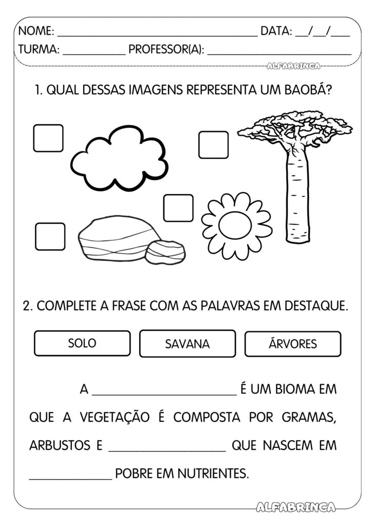 Sequência Didática - OBAX - Atividades de Interpretação