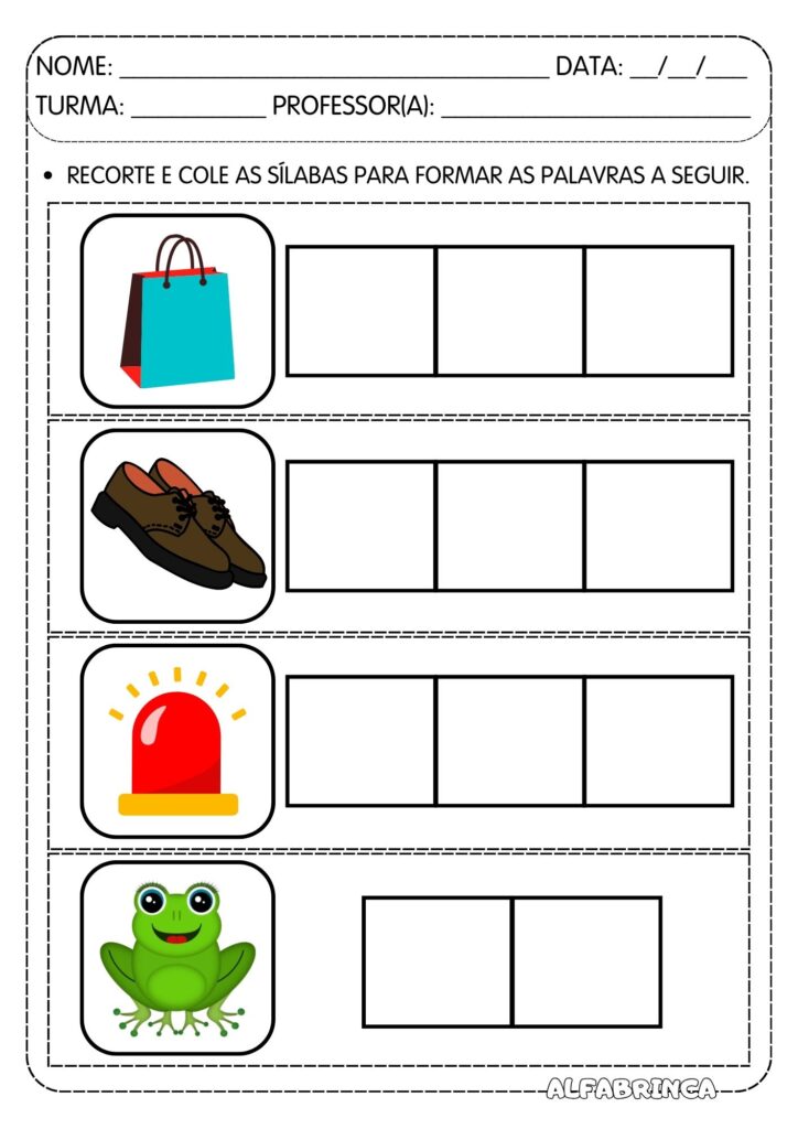 Atividades Sa Se Si So Su - Atividades prontas para imprimir - Família silábica simples - Letra S