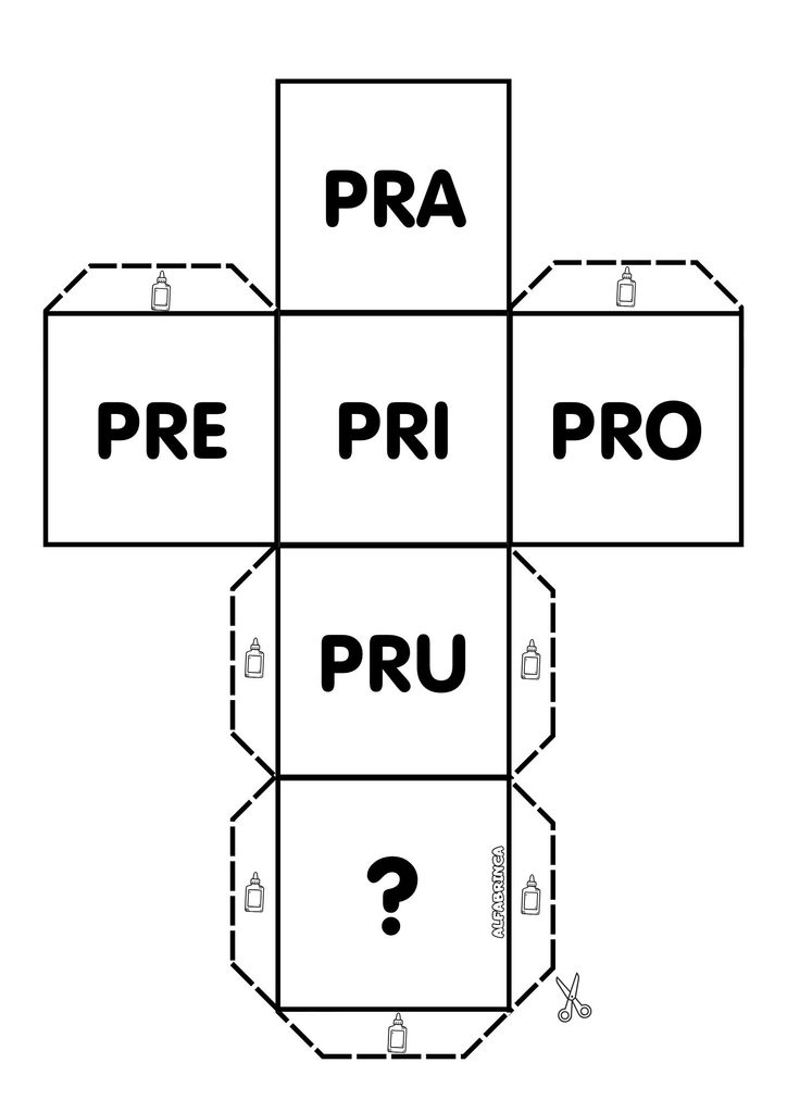 Atividades com PR para alfabetização com PRA, PRE, PRI, PRO e PRU para imprimir.