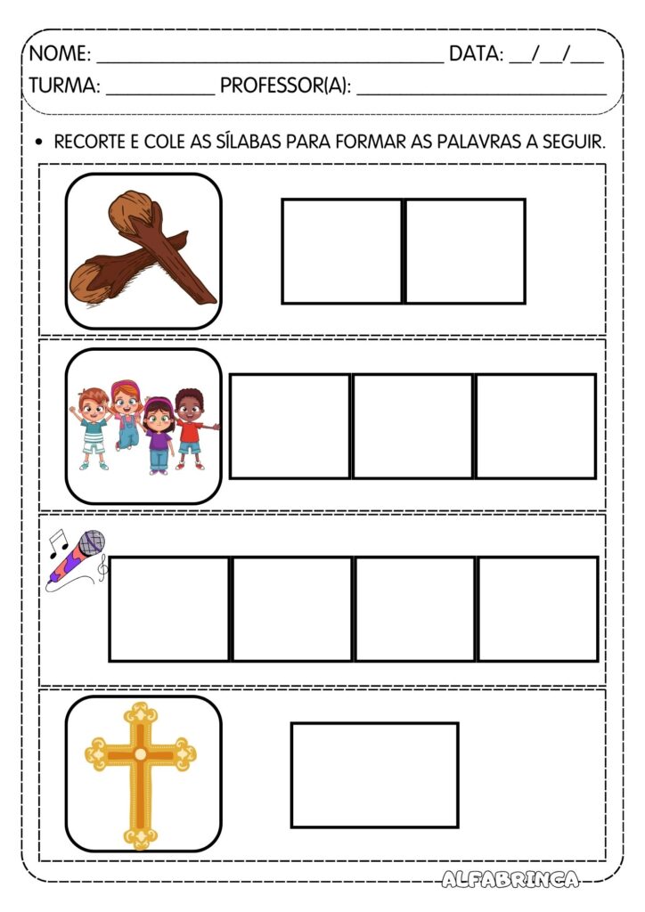 Atividades para trabalhar sílabas complexas CR - Prontas para imprimir - Download gratuito