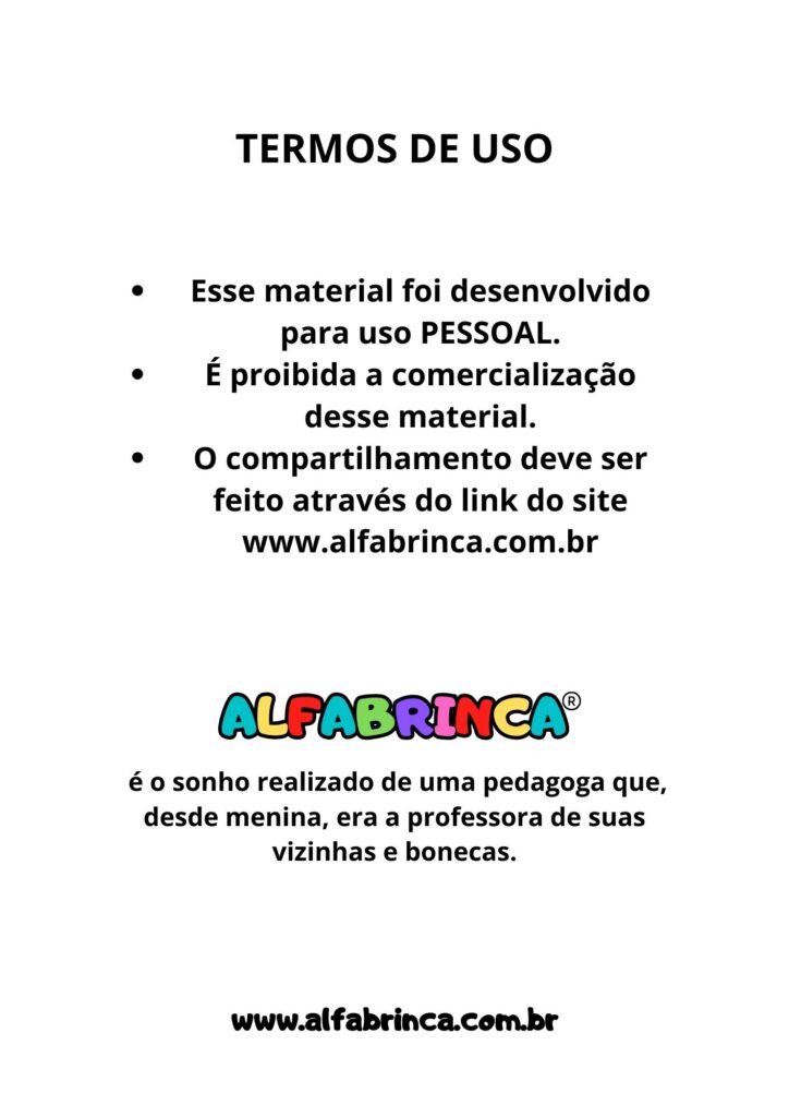 Sequência didática - Volta às Aulas - Alfabrinca