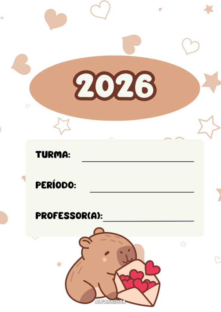 Decoração de sala - Tema: capivara - Alfabrinca