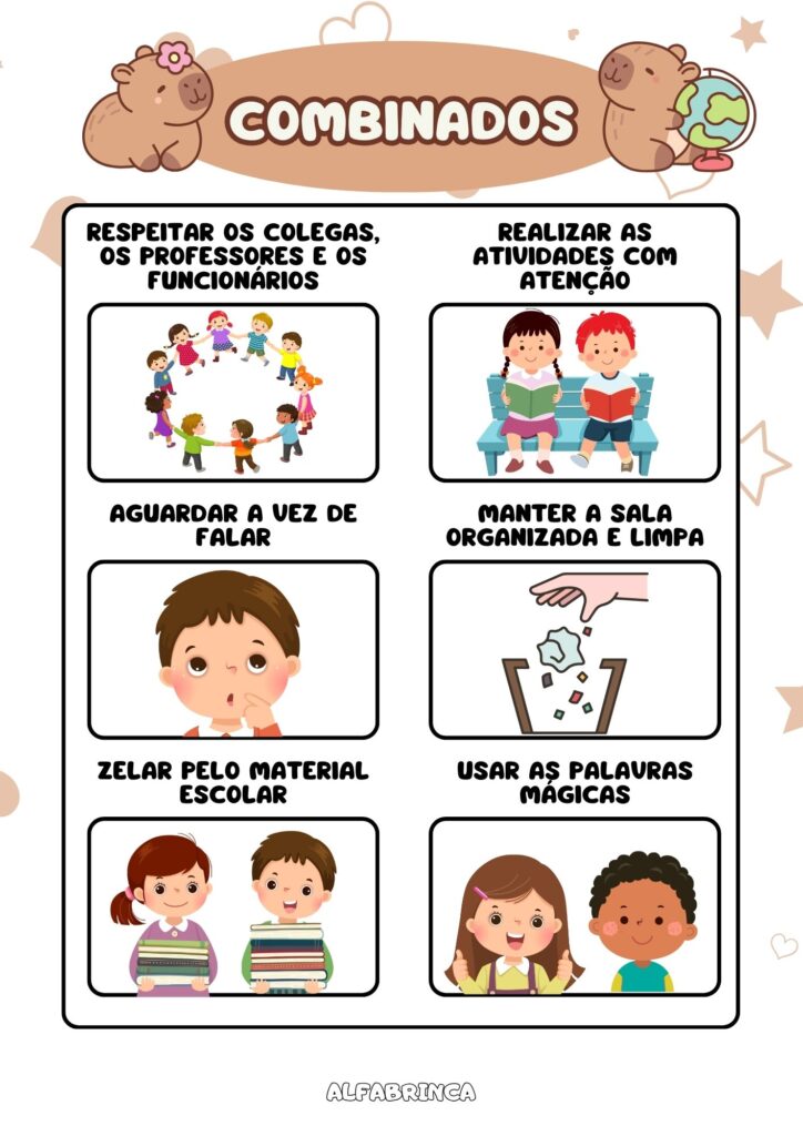 Decoração de sala - Tema: capivara - Alfabrinca