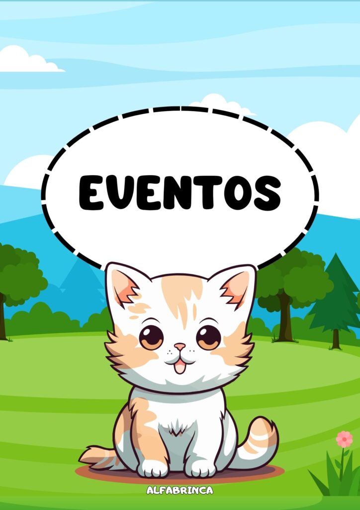Planner 2026 gratuito - Tema: gato - Alfabrinca