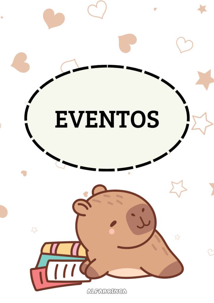 Planner 2026 - Capivara - Download gratuito