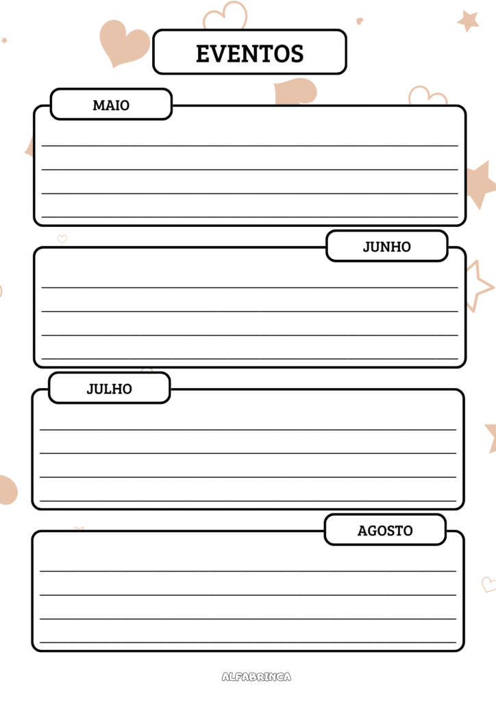 Planner 2026 - Capivara - Download gratuito