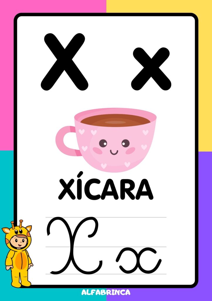 Cartazes com as letras do alfabeto (imprensa e cursiva - maiúsculas e minúsculas) disponíveis para download gratuito!