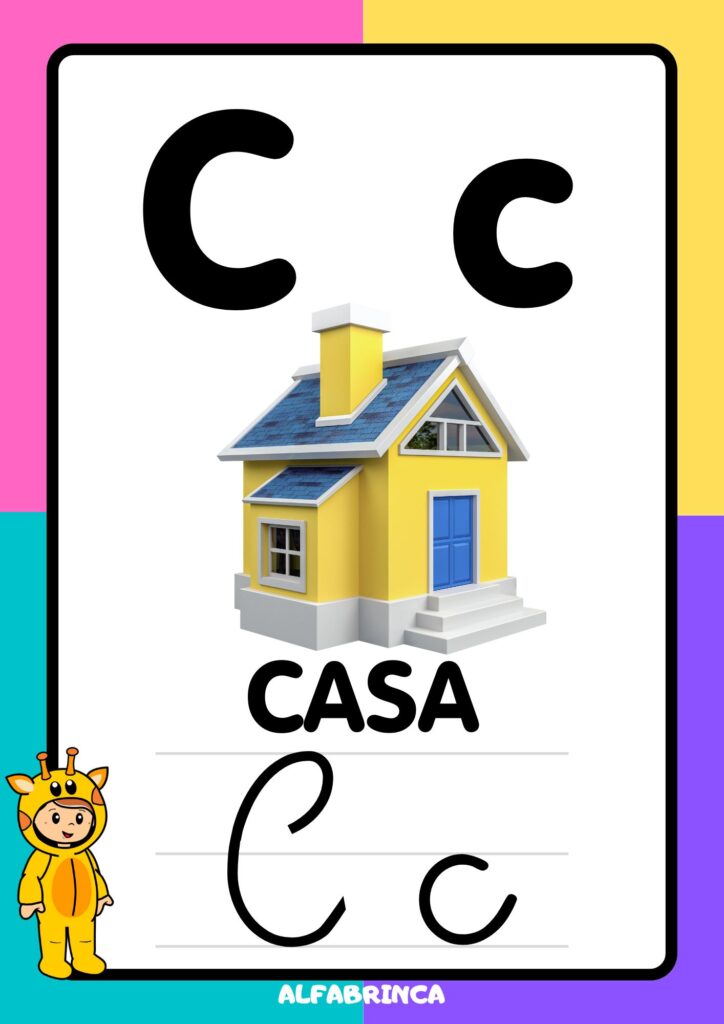 Cartazes com as letras do alfabeto (imprensa e cursiva - maiúsculas e minúsculas) disponíveis para download gratuito!