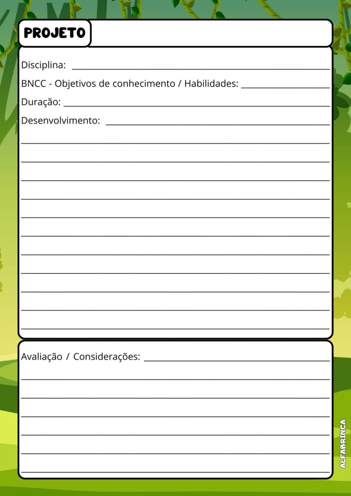 Planner 2026 - Animais baby - Download gratuito - Alfabrinca