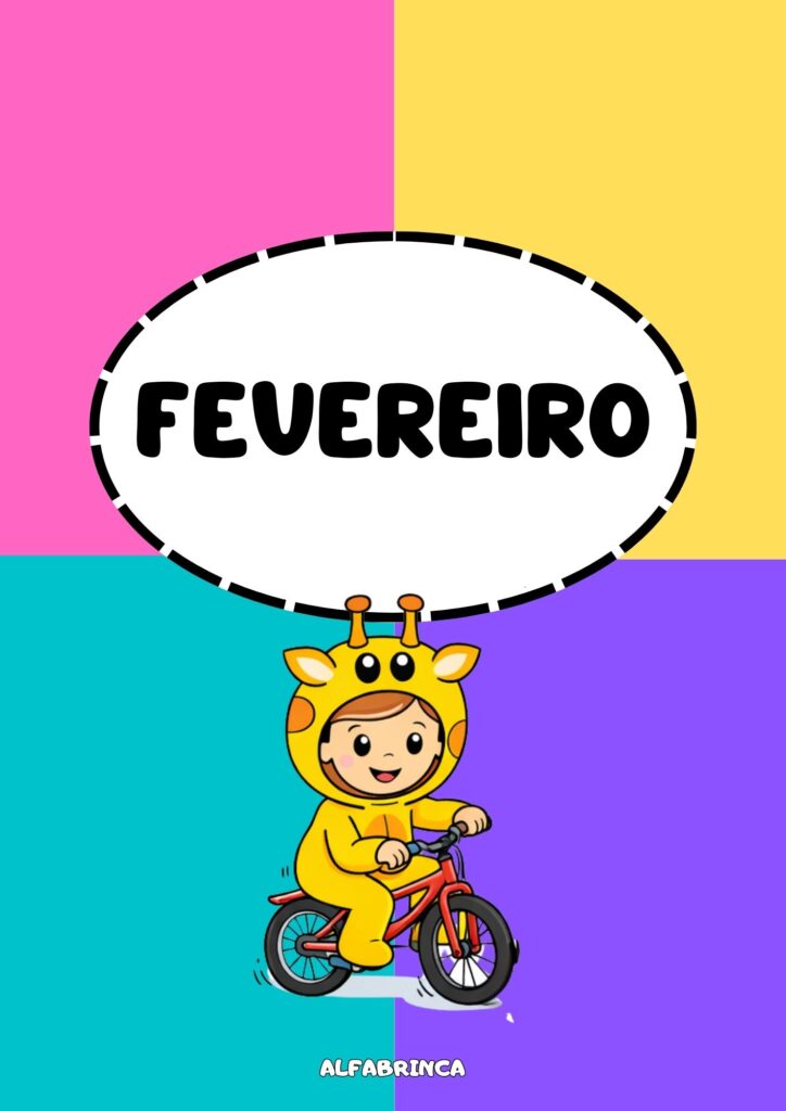 Agenda escolar 2026 - Alfabrinca - Arquivo pronto para imprimir - Download gratuito