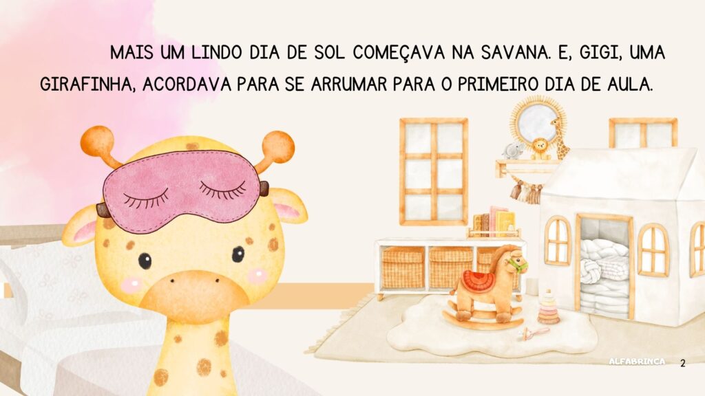 O primeiro dia de aula de Gigi - História para crianças