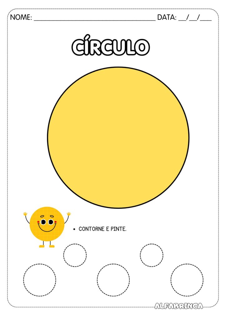 Formas geométricas - Conjunto de atividades - Alfabrinca