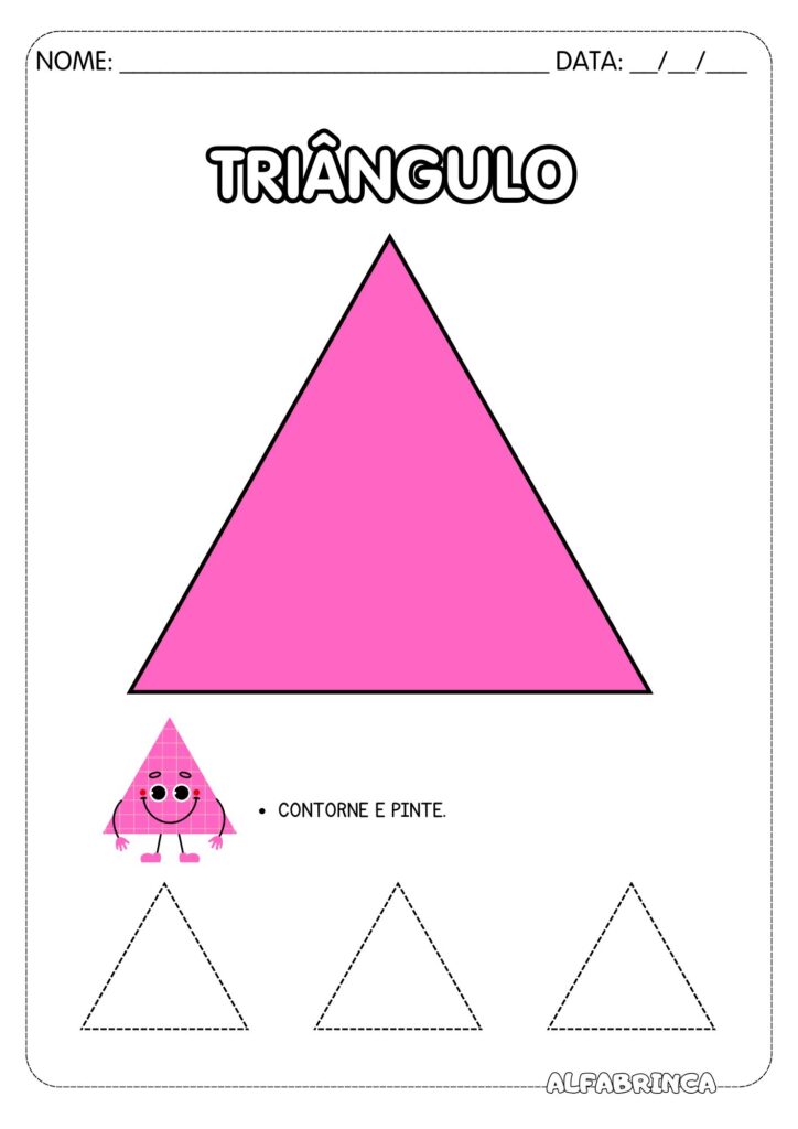 Formas geométricas - Conjunto de atividades - Alfabrinca