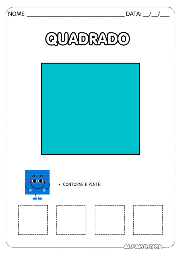 Formas geométricas - Conjunto de atividades - Alfabrinca