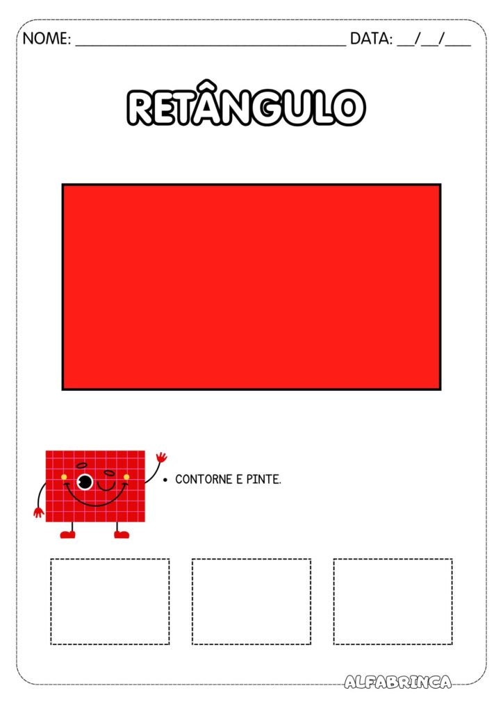 Formas geométricas - Conjunto de atividades - Alfabrinca