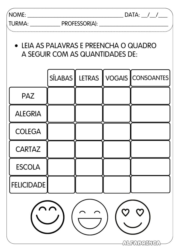 Sequência didática - Livro: O Mundinho sem Bullying - Atividades de interpretação e alfabetização