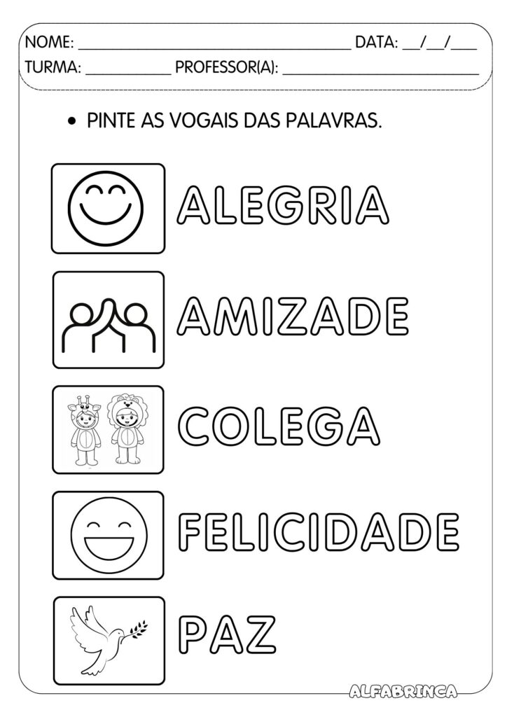 Sequência didática - Livro: O Mundinho sem Bullying - Atividades de interpretação e alfabetização