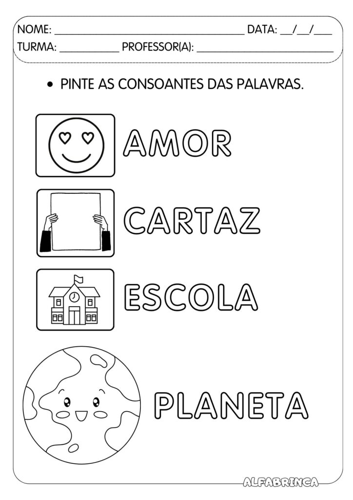 Sequência didática - Livro: O Mundinho sem Bullying - Atividades de interpretação e alfabetização
