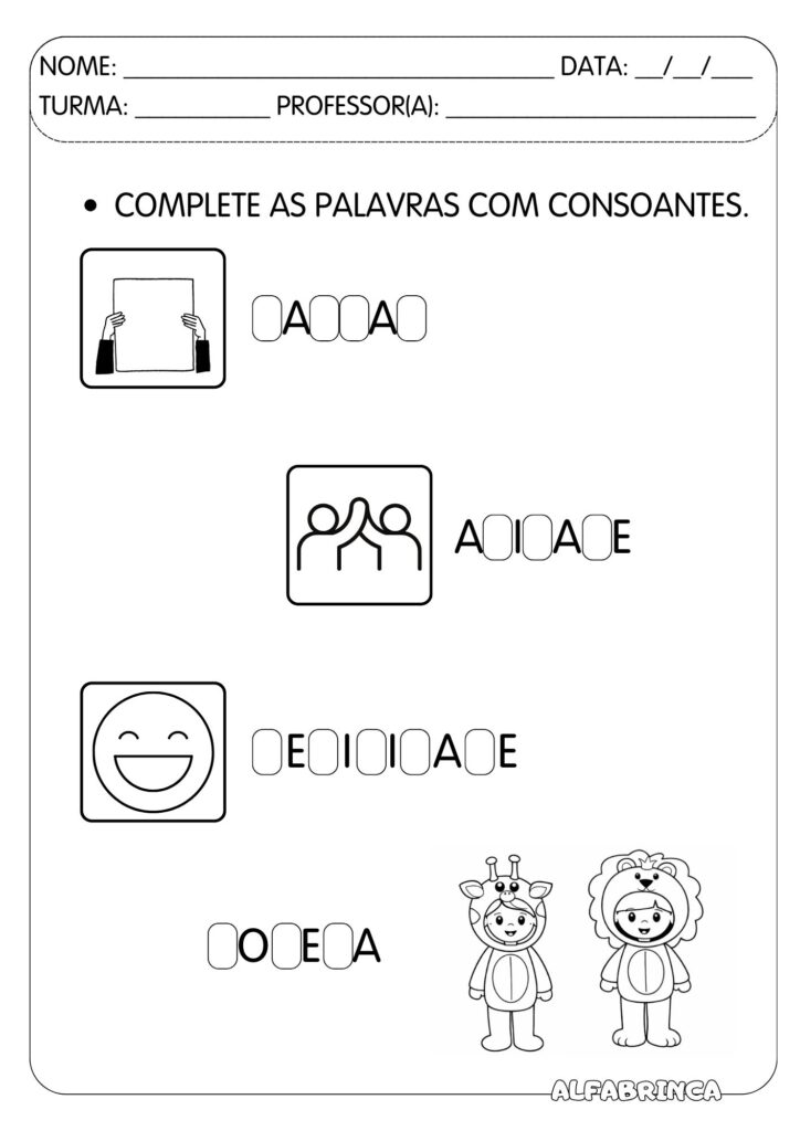 Sequência didática - Livro: O Mundinho sem Bullying - Atividades de interpretação e alfabetização