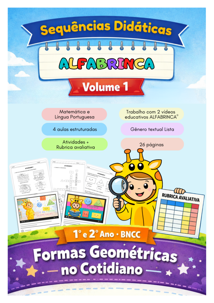 Sequências didáticas Alfabrinca - Formas geométricas no cotidiano