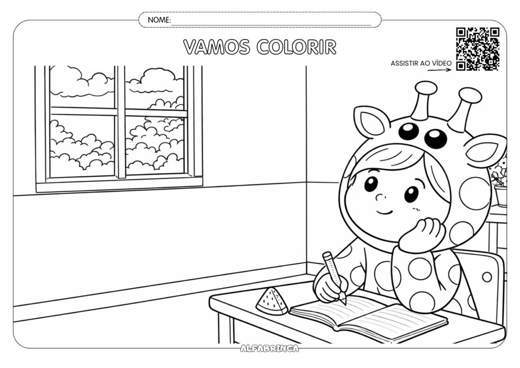 Atividades para colorir - formas geométricas - download gratuito - Alfabrinca