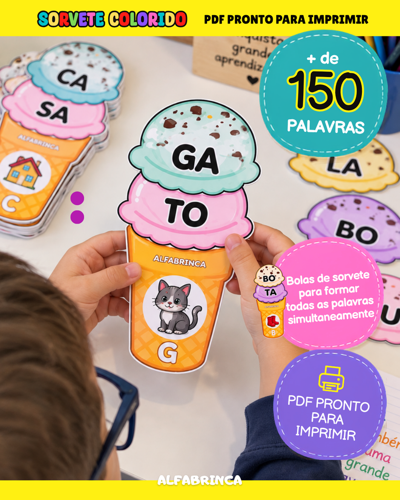 consciência silábica na alfabetização
