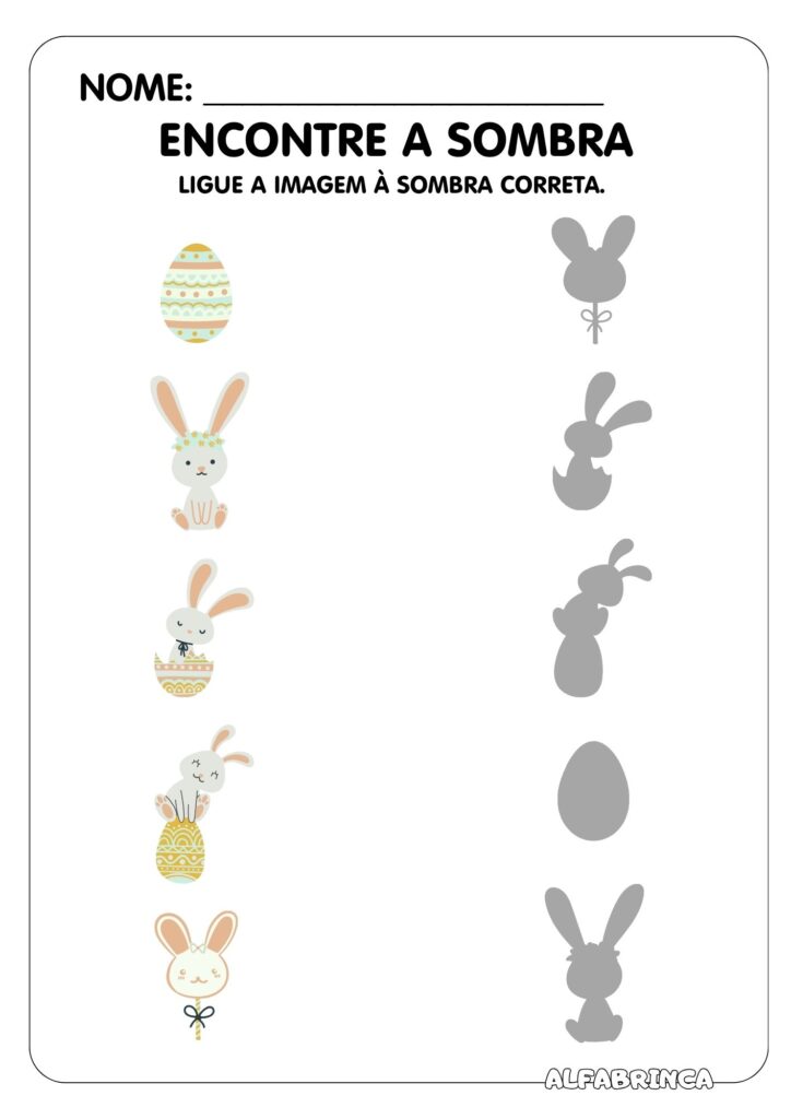 Atividades de Páscoa - 21 páginas prontas para imprimir - Download gratuito - Alfabrinca