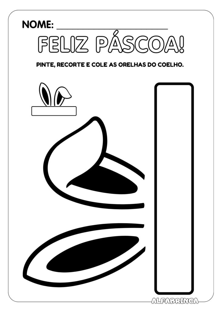 Atividades de Páscoa - 21 páginas prontas para imprimir - Download gratuito - Alfabrinca