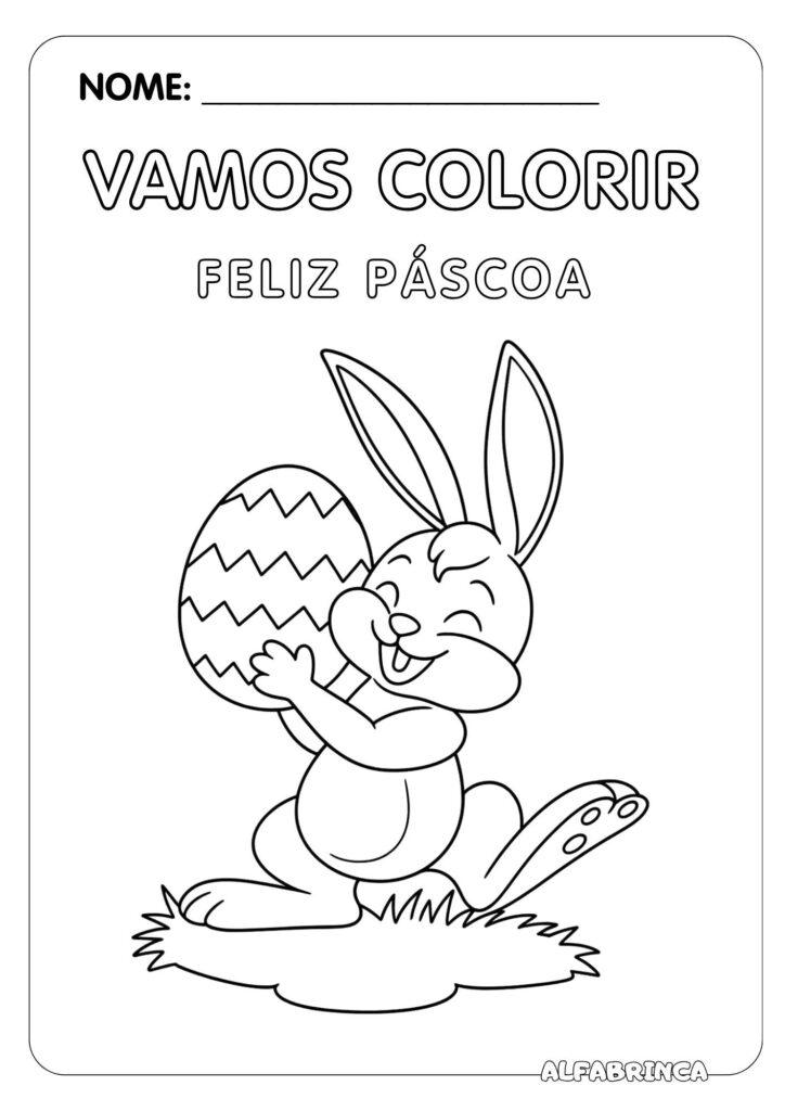 Atividades de Páscoa - 21 páginas prontas para imprimir - Download gratuito - Alfabrinca