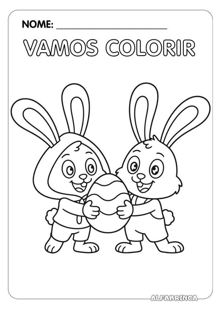 Atividades de Páscoa - 21 páginas prontas para imprimir - Download gratuito - Alfabrinca