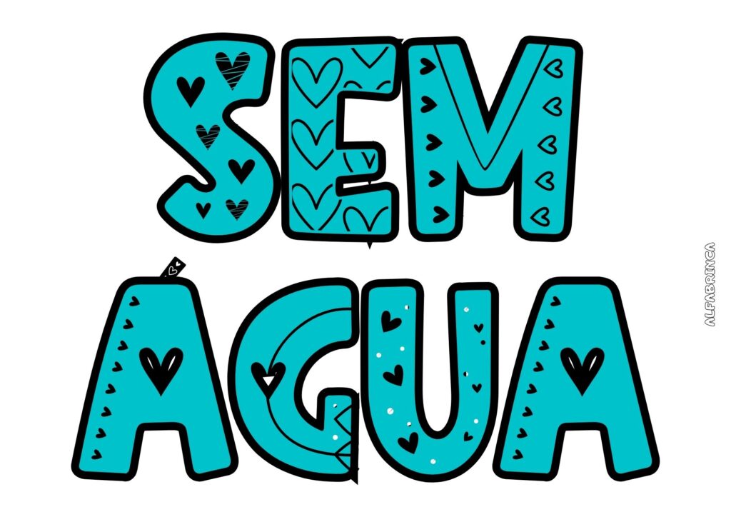 Sem água não há vida – Recurso pedagógico para o Dia da Água - Pronto para imprimir