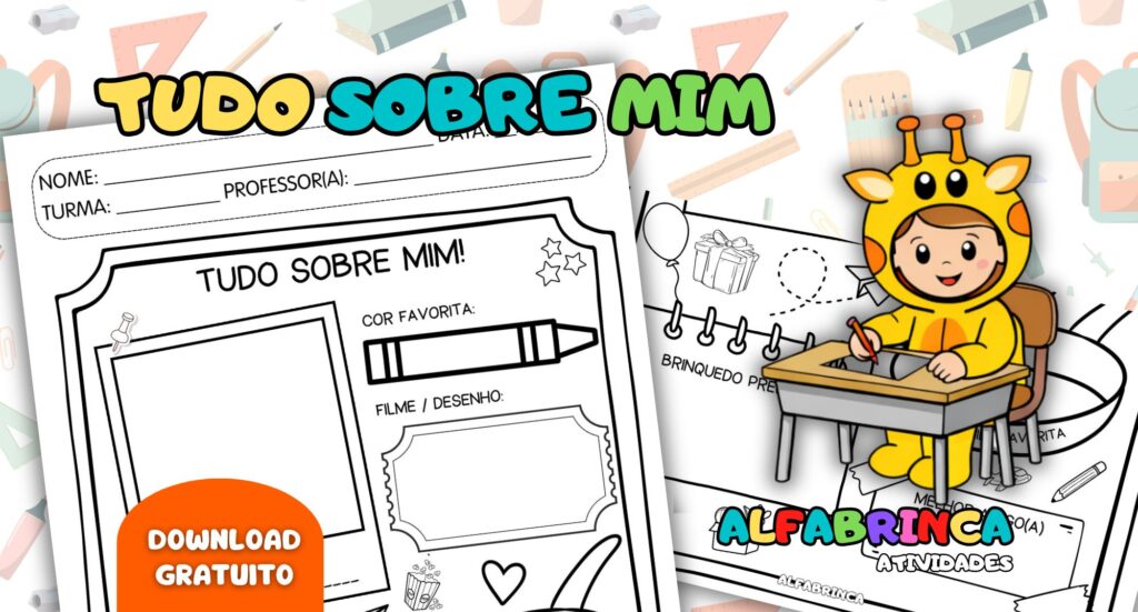 Com esta atividade, além de conhecer as preferências da criança, é possível desenvolver um trabalho sobre identidade e respeito às diferenças.